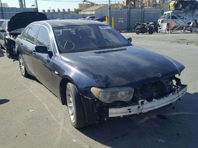 WBAGN63493DR16378 - 2003 BMW 745 BLUE photo 1