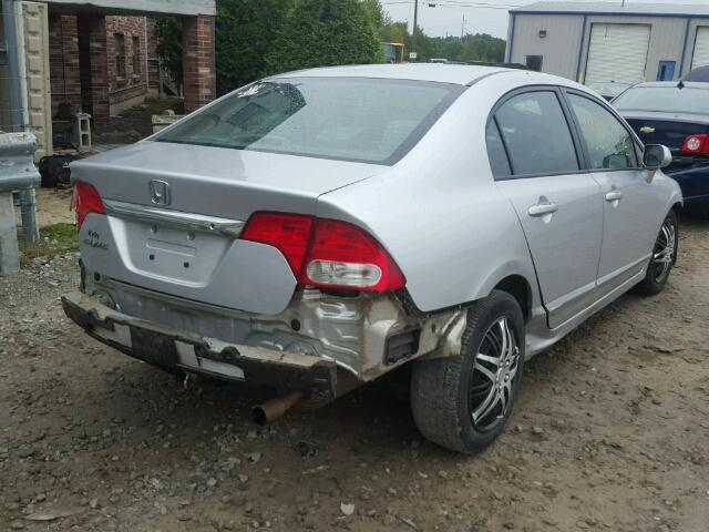 2HGFA1F52AH328745 - 2010 HONDA CIVIC SILVER photo 4