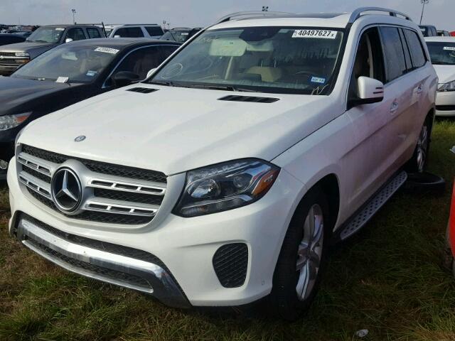 4JGDF6EE3HA848172 - 2017 MERCEDES-BENZ GLS WHITE photo 2