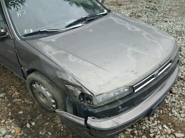 1HGCB7277NA056000 - 1992 HONDA ACCORD EX 棕色 照片 9