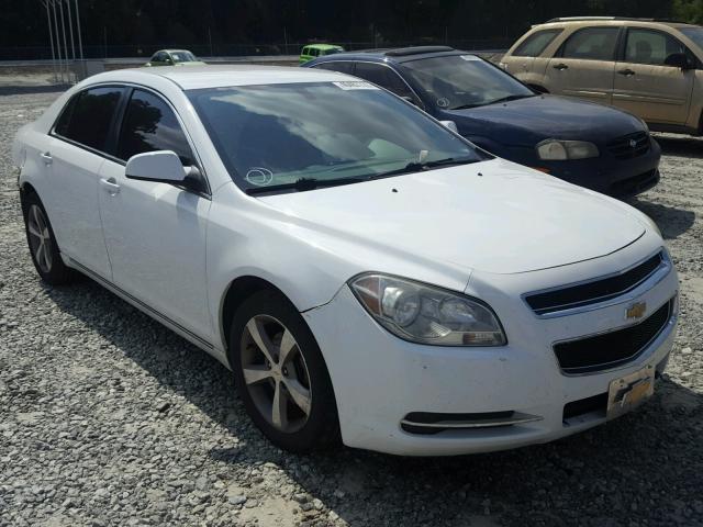 1G1ZC5EU5BF243139 - 2011 CHEVROLET MALIBU 1LT WHITE photo 1
