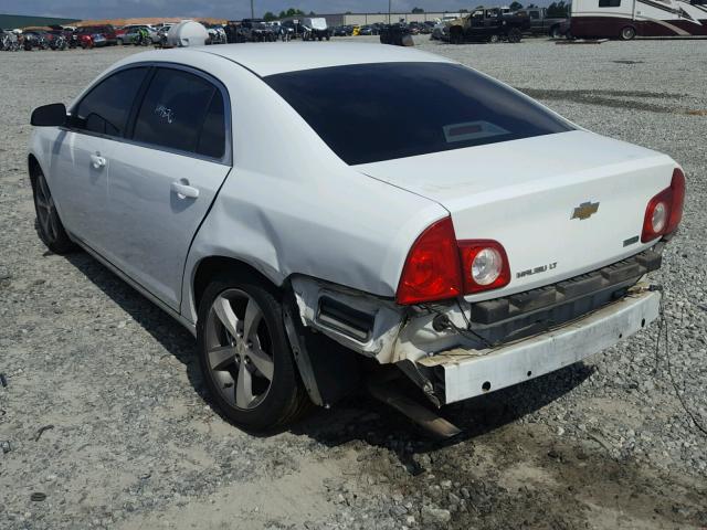 1G1ZC5EU5BF243139 - 2011 CHEVROLET MALIBU 1LT WHITE photo 3