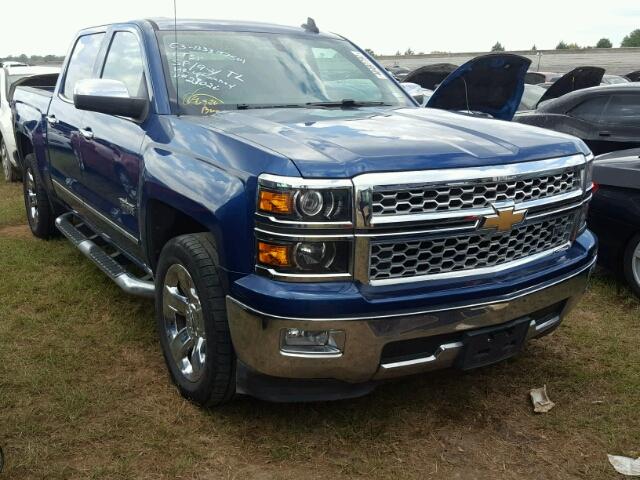 3GCPCSEC4FG217026 - 2015 CHEVROLET SILVERADO BLUE photo 1