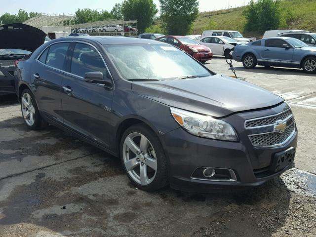 1G11J5SX8DF257007 - 2013 CHEVROLET MALIBU LTZ 灰色 照片 1