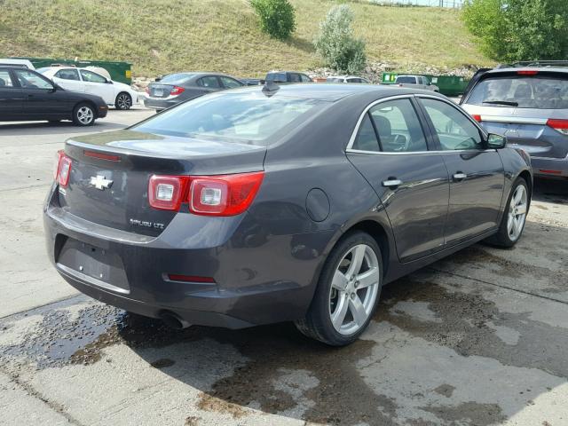 1G11J5SX8DF257007 - 2013 CHEVROLET MALIBU LTZ 灰色 照片 4