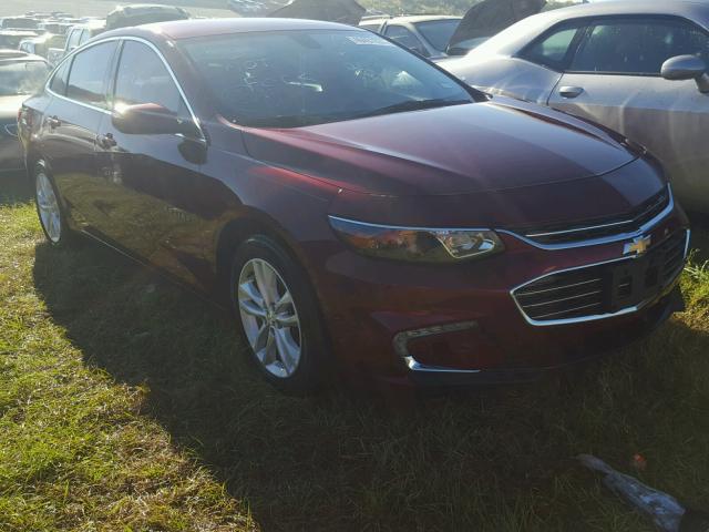 1G1ZJ5SUXGF308763 - 2016 CHEVROLET MALIBU MAROON photo 1