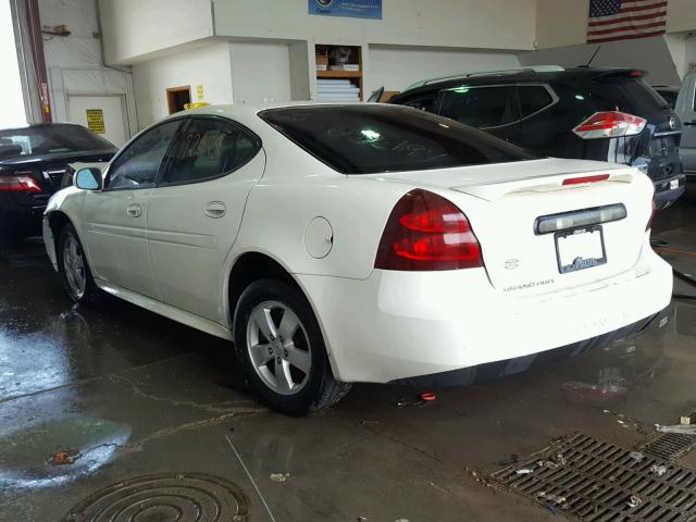 2G2WP552261300797 - 2006 PONTIAC GRAND PRIX WHITE photo 3