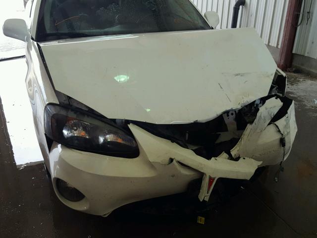 2G2WP552261300797 - 2006 PONTIAC GRAND PRIX WHITE photo 9