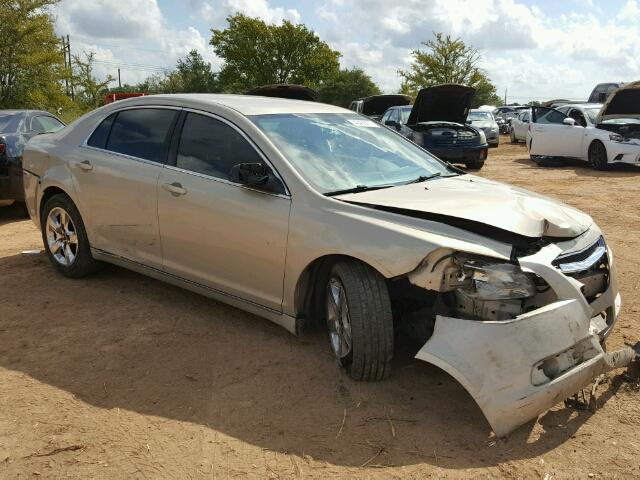 1G1ZC5EB3AF171533 - 2010 CHEVROLET MALIBU TAN photo 1