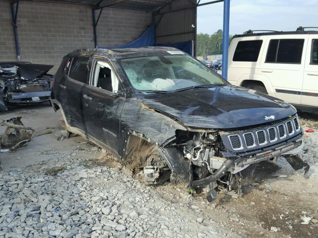 3C4NJCAB7JT124288 - 2018 JEEP COMPASS SP BLACK photo 1