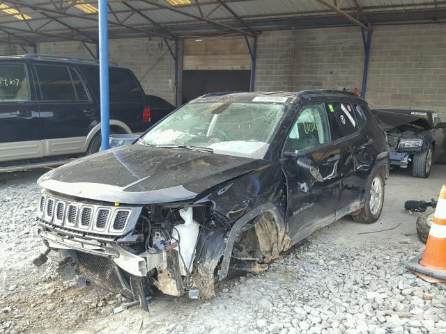 3C4NJCAB7JT124288 - 2018 JEEP COMPASS SP BLACK photo 2