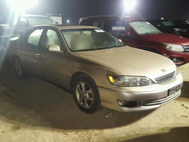 JT8BF28G410334715 - 2001 LEXUS ES BEIGE photo 1