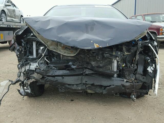 2T1BURHEXEC209602 - 2014 TOYOTA COROLLA BLACK photo 9