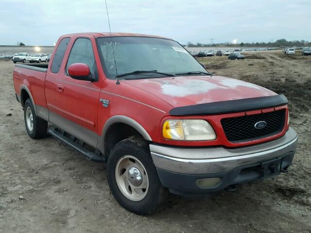 1FTRX18L21NA08533 - 2001 FORD F150 RED photo 1