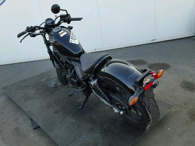 MLHPC5617H5000043 - 2017 HONDA CMX500 BLACK photo 3