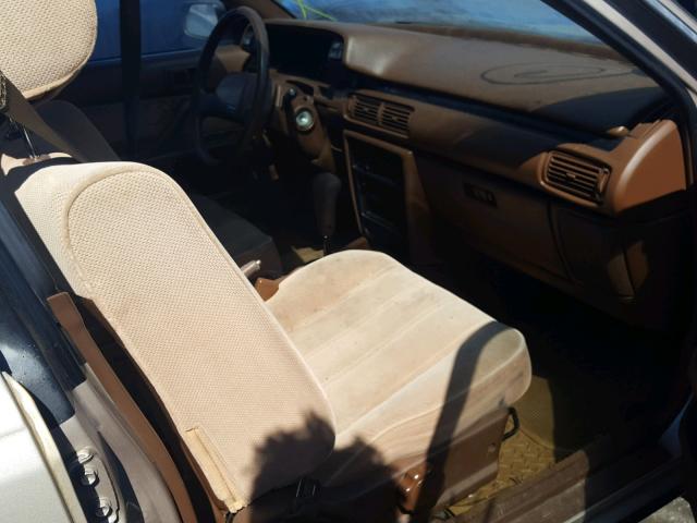 JT2SV21W5M0371212 - 1991 TOYOTA CAMRY DLX GOLD photo 5