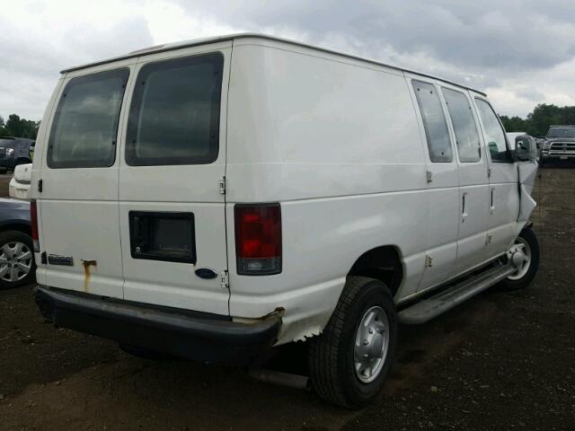 1FTNE24W17DA44738 - 2007 FORD ECONOLINE WHITE photo 4