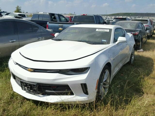 1G1FD1RSXH0180116 - 2017 CHEVROLET CAMARO LT WHITE photo 2