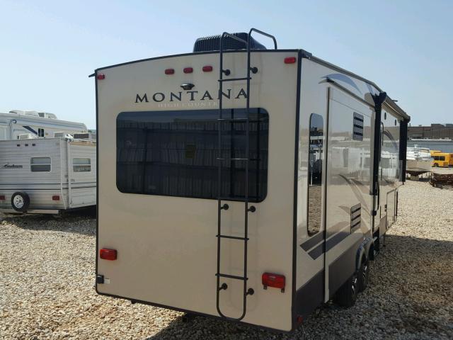 4YDF30526JA741211 - 2018 KEYSTONE MONTANA TAN photo 4