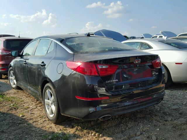 KNAGM4A75F5655124 - 2015 KIA OPTIMA LX BLACK photo 3