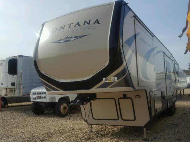 4YDF37923JA741170 - 2018 KEYSTONE MONTANA TAN photo 2
