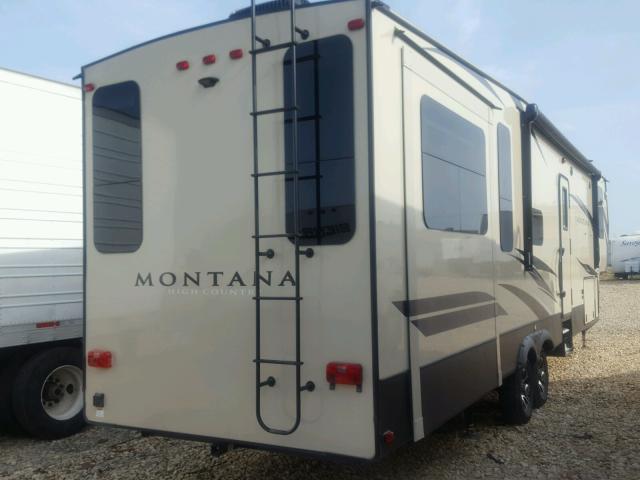 4YDF37923JA741170 - 2018 KEYSTONE MONTANA TAN photo 4