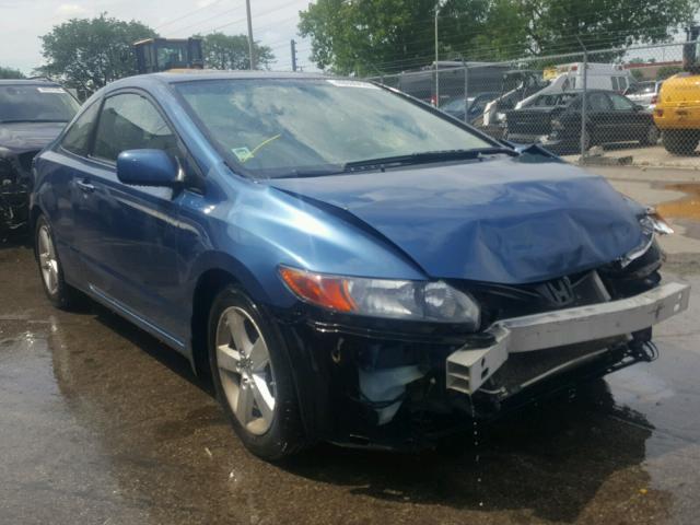 2HGFG12998H556470 - 2008 HONDA CIVIC EXL ლურჯი ფოტო 1