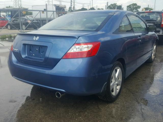 2HGFG12998H556470 - 2008 HONDA CIVIC EXL ლურჯი ფოტო 4