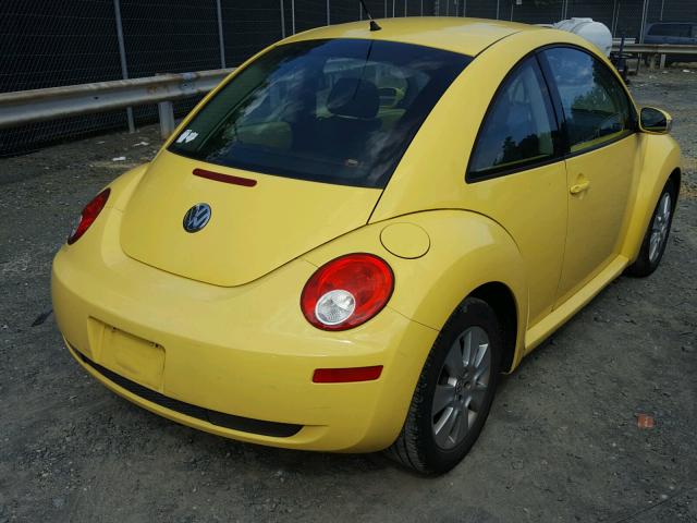 3VWPW31CX9M511861 - 2009 VOLKSWAGEN NEW BEETLE 黄色 照片 4