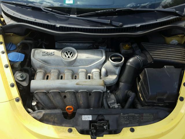3VWPW31CX9M511861 - 2009 VOLKSWAGEN NEW BEETLE 黄色 照片 7