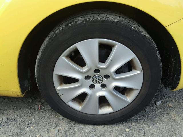 3VWPW31CX9M511861 - 2009 VOLKSWAGEN NEW BEETLE 黄色 照片 9