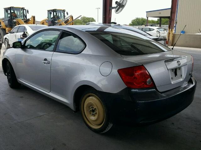 JTKDE167870167173 - 2007 TOYOTA SCION TC 银色 照片 3