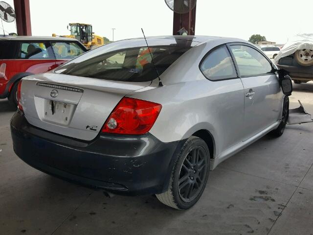 JTKDE167870167173 - 2007 TOYOTA SCION TC 银色 照片 4