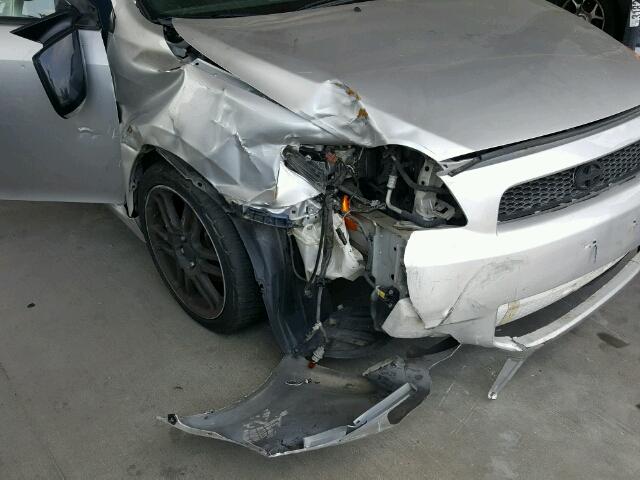 JTKDE167870167173 - 2007 TOYOTA SCION TC 银色 照片 9