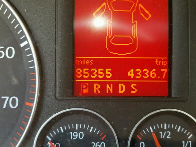 WVWFA71F48V013478 - 2008 VOLKSWAGEN EOS LUX Білий фото 8