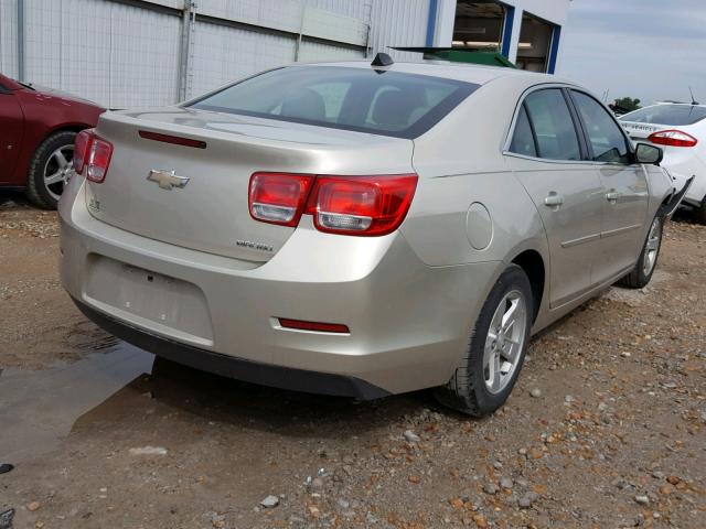 1G11B5SA6DF175155 - 2013 CHEVROLET MALIBU LS GOLD photo 4
