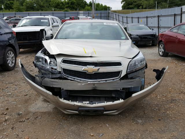 1G11B5SA6DF175155 - 2013 CHEVROLET MALIBU LS GOLD photo 9