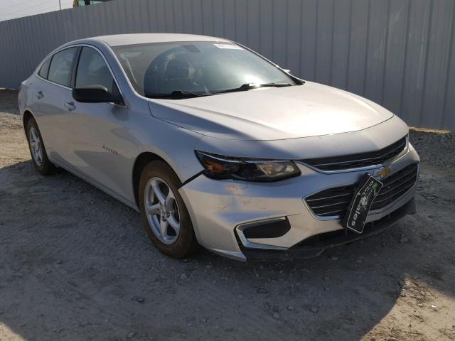 1G1ZB5ST7HF203037 - 2017 CHEVROLET MALIBU LS 银色 照片 1