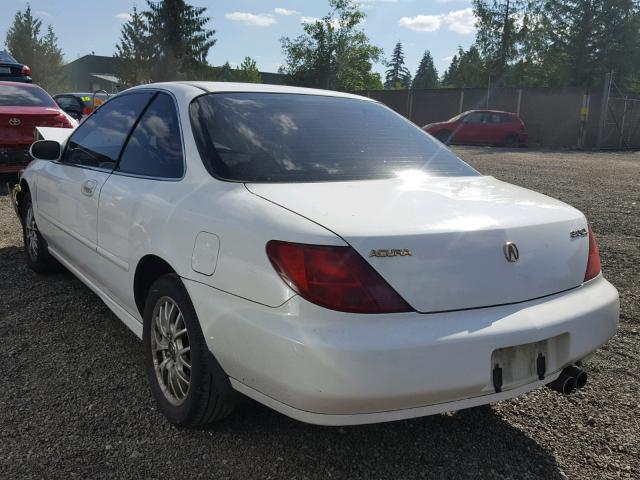 19UYA2252XL003707 - 1999 ACURA 3.0CL თეთრი ფოტო 3