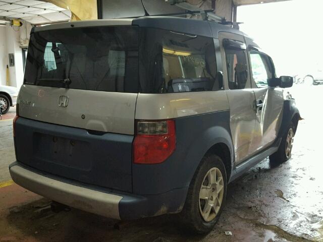 5J6YH27346L002519 - 2006 HONDA ELEMENT LX SILVER photo 4