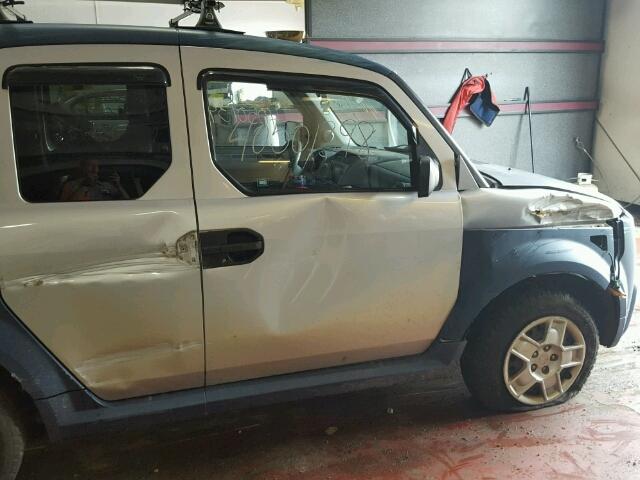 5J6YH27346L002519 - 2006 HONDA ELEMENT LX SILVER photo 9