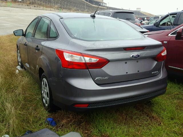 1FADP3E23DL189505 - 2013 FORD FOCUS S GRAY photo 3