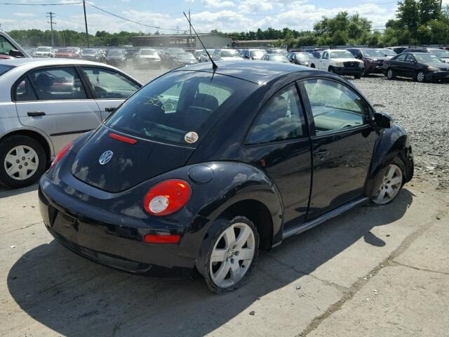 3VWPG31C77M510287 - 2007 VOLKSWAGEN NEW BEETLE 黑色 照片 4