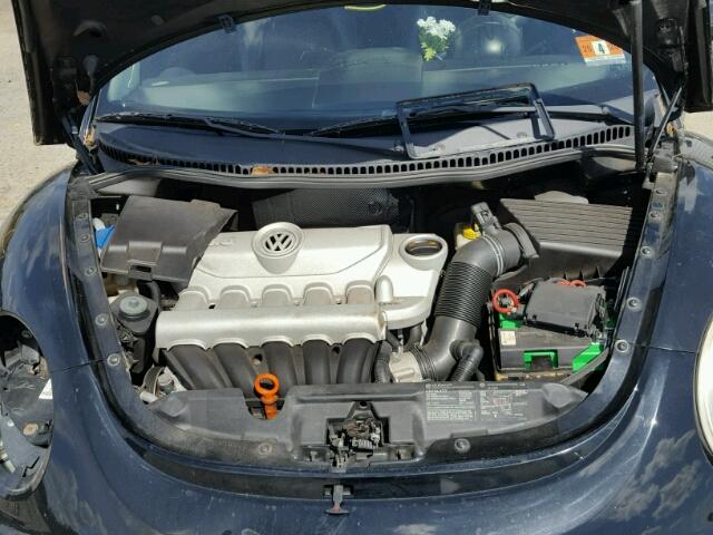 3VWPG31C77M510287 - 2007 VOLKSWAGEN NEW BEETLE 黑色 照片 7