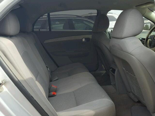 1G1ZB5EB8AF303527 - 2010 CHEVROLET MALIBU LS ვერცხლისფერი ფოტო 6