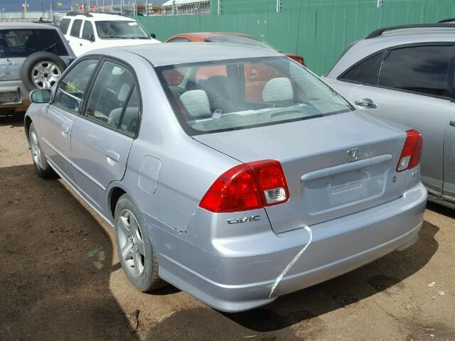 2HGES25765H510343 - 2005 HONDA CIVIC EX 银色 照片 3