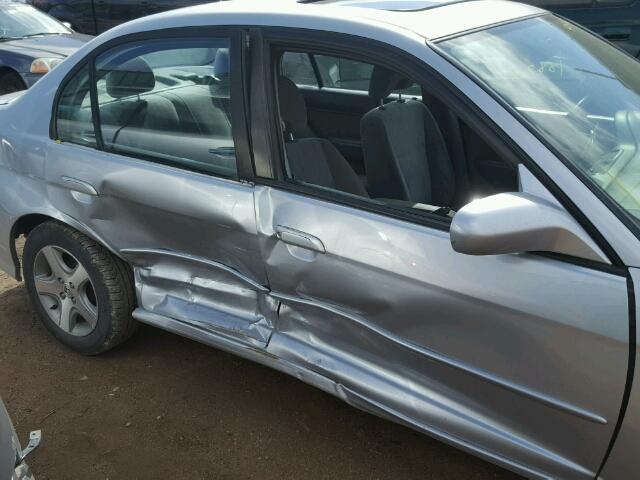 2HGES25765H510343 - 2005 HONDA CIVIC EX 银色 照片 9