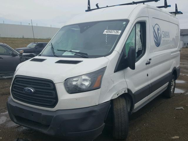 1FTYE1CM0HKA04462 - 2017 FORD TRANSIT T- WHITE photo 2