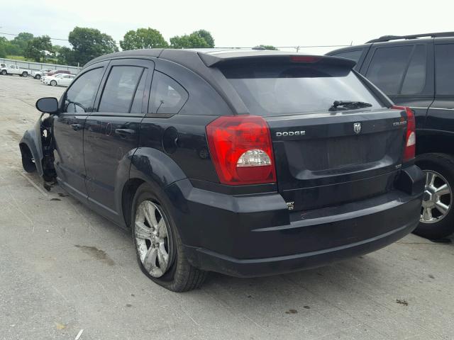 1B3CB4HA5AD663300 - 2010 DODGE CALIBER SX BLACK photo 3