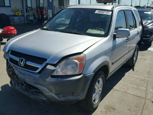 JHLRD78843C018733 - 2003 HONDA CR-V EX SILVER photo 2